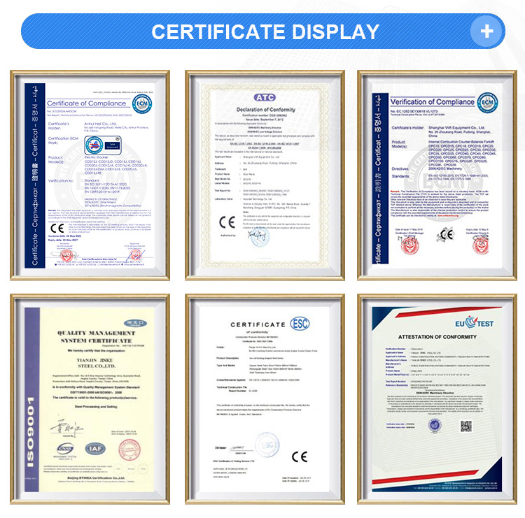 Certificates Display