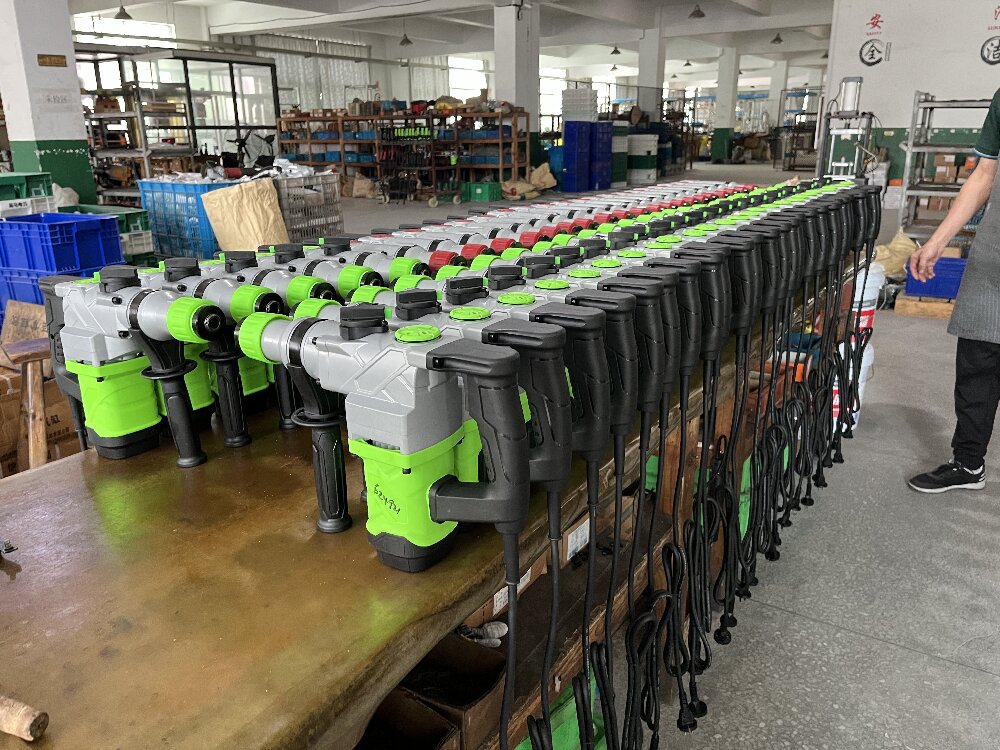 Professional 2000W Electric Demolition Hammer 85J Heavy Duty Jack Hammer Breaker for Demolition Works