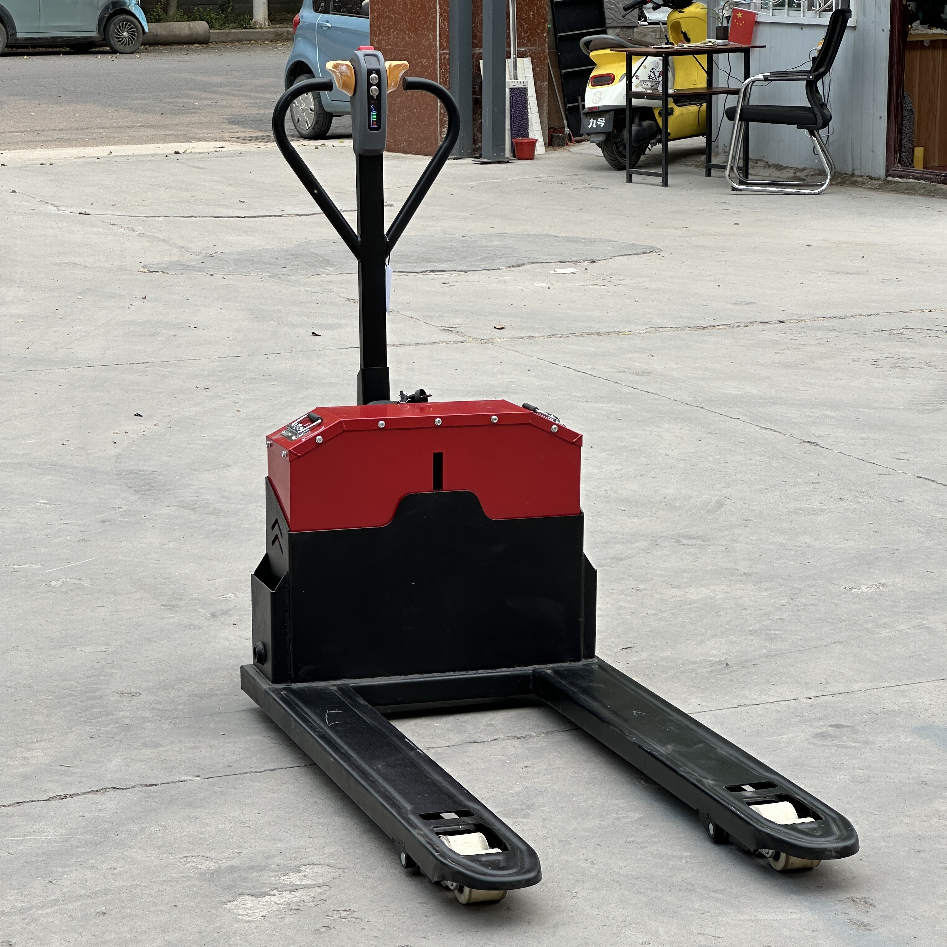 2ton 3ton Full Electric Lifting Stable Electric Pallet Truck Safe Durable Warehouse Material Handling Tool Electric Pallet Jack