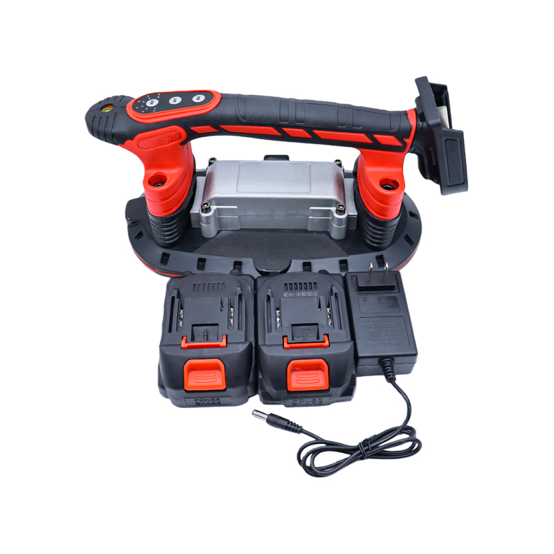 Rechargeable 21V Brushed Motor Professional Grade Battery Cordless Tile Laying Machine High Power Paving Slab Floor Wall Tools