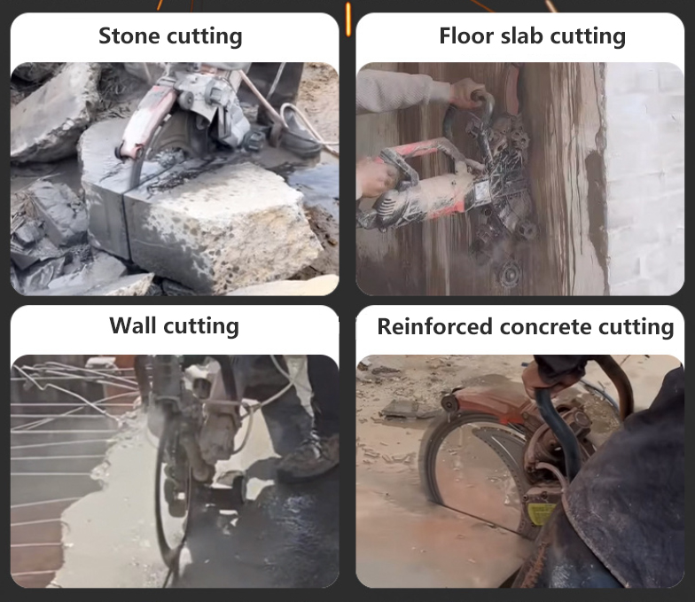 Easy To Carry Brushless Ring Saw Machine Concrete Wall Cutting Machine