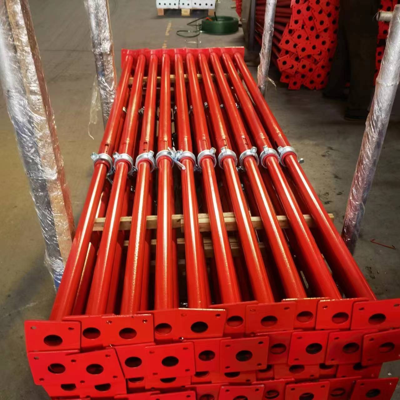 Building Construction Scaffolding Props Shoring Jack Heavy Duty Metal Galvanized Scaffolding Acrow Jack Formwork Prop