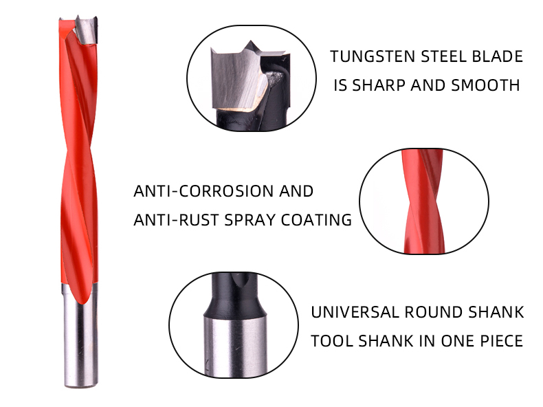 Woodworking Drill Bit Features