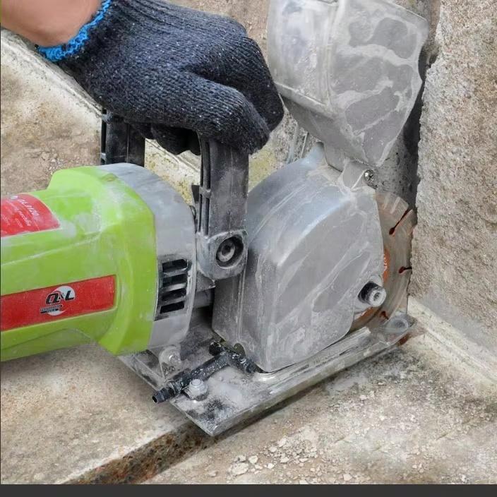 Electric Wall Chaser Grooving Cutting Machine 4000W Brushless Motor 220V Power Tool