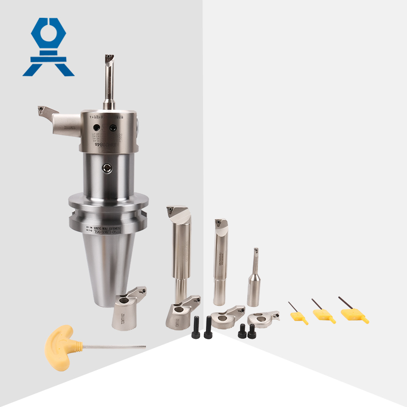 Boring Tool R8 BT NT MT Shank Precision NBH2084 Boring Head Set With 8pcs Adjustable Insert Boring Bar