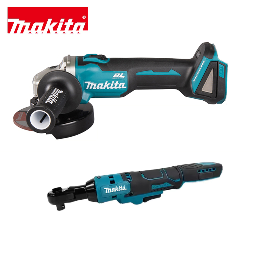 Wholesale Makita Rechargeable Tools 18V Ratcheting Spanner Angle Grinder Impact Wrench Drill Cordless 13-in-1 Power Tool Set