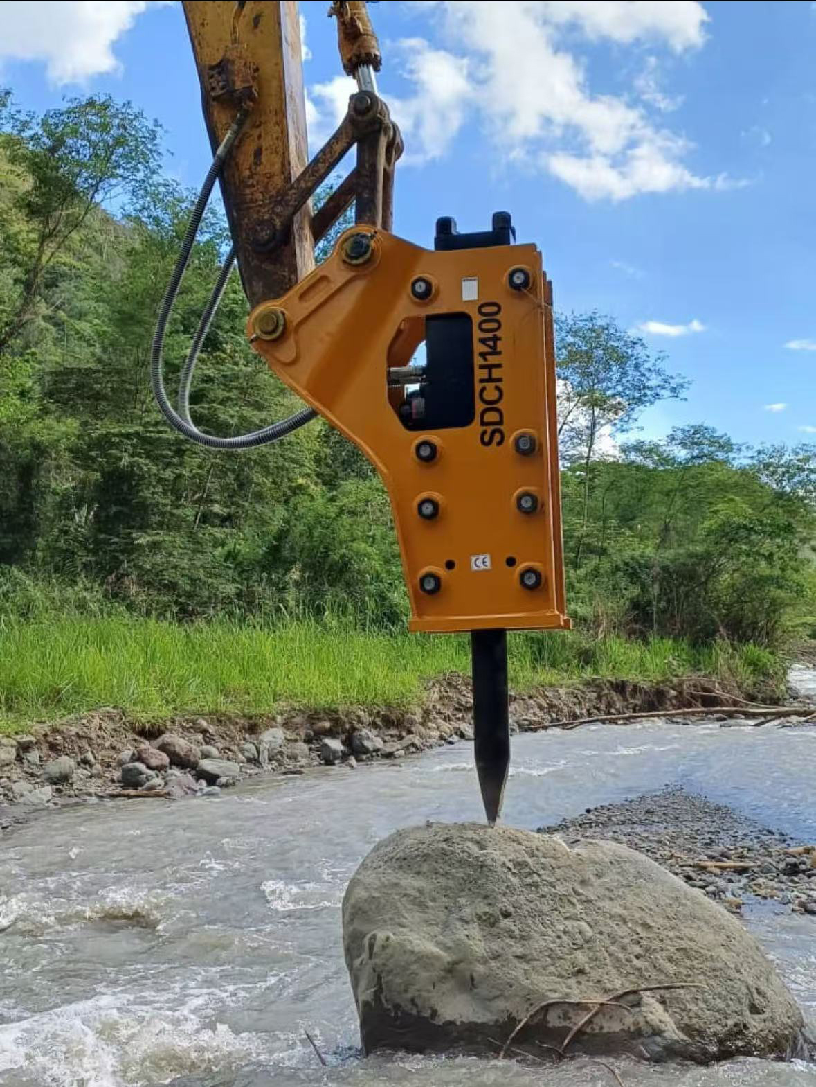 Hydraulic Breaker Detail 3