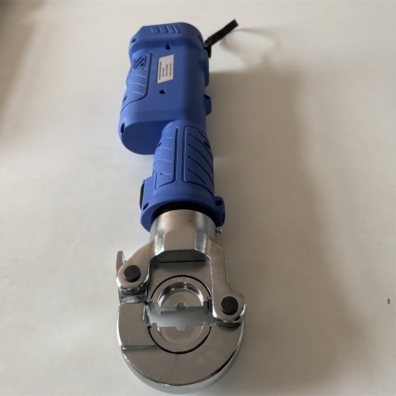 ES-300 Portable Cordless Hydraulic Crimper Lithium Battery Powered Crimping Tool For Copper Aluminum Lugs Cables