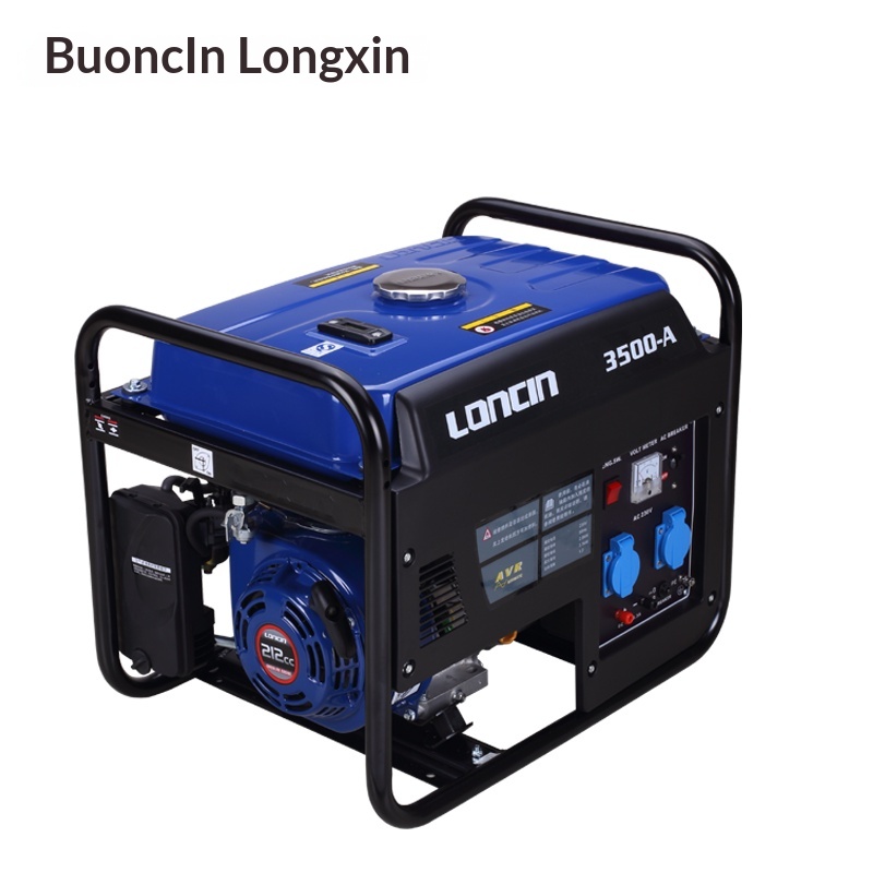 LC-3500W Electric Start Gasoline Silent Generator for Household Shop Construction Site Base Station &amp; Outdoor Use