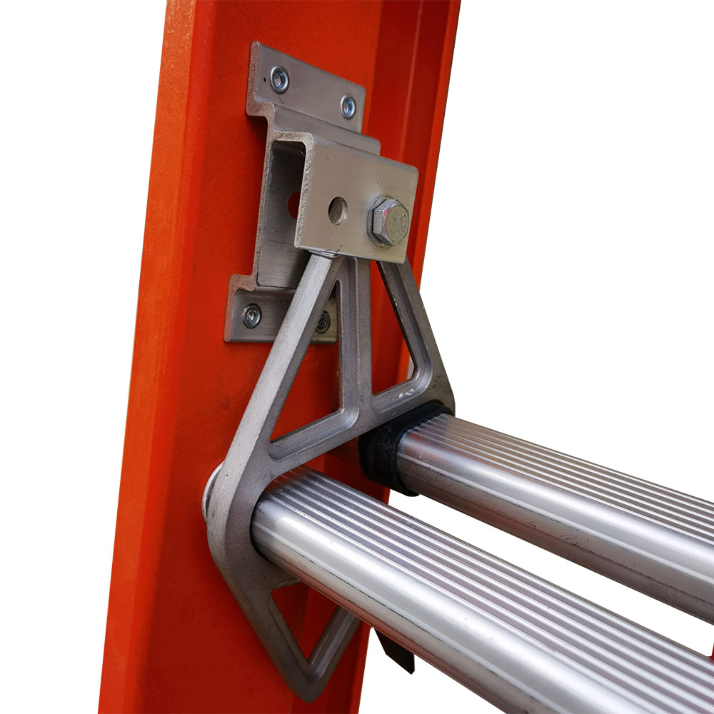 Customisation Fiberglass Extension Ladder Frp Ladder 24ft 28ft 32ft 36ft 40ft for Construction Sites and Electrical Maintenance