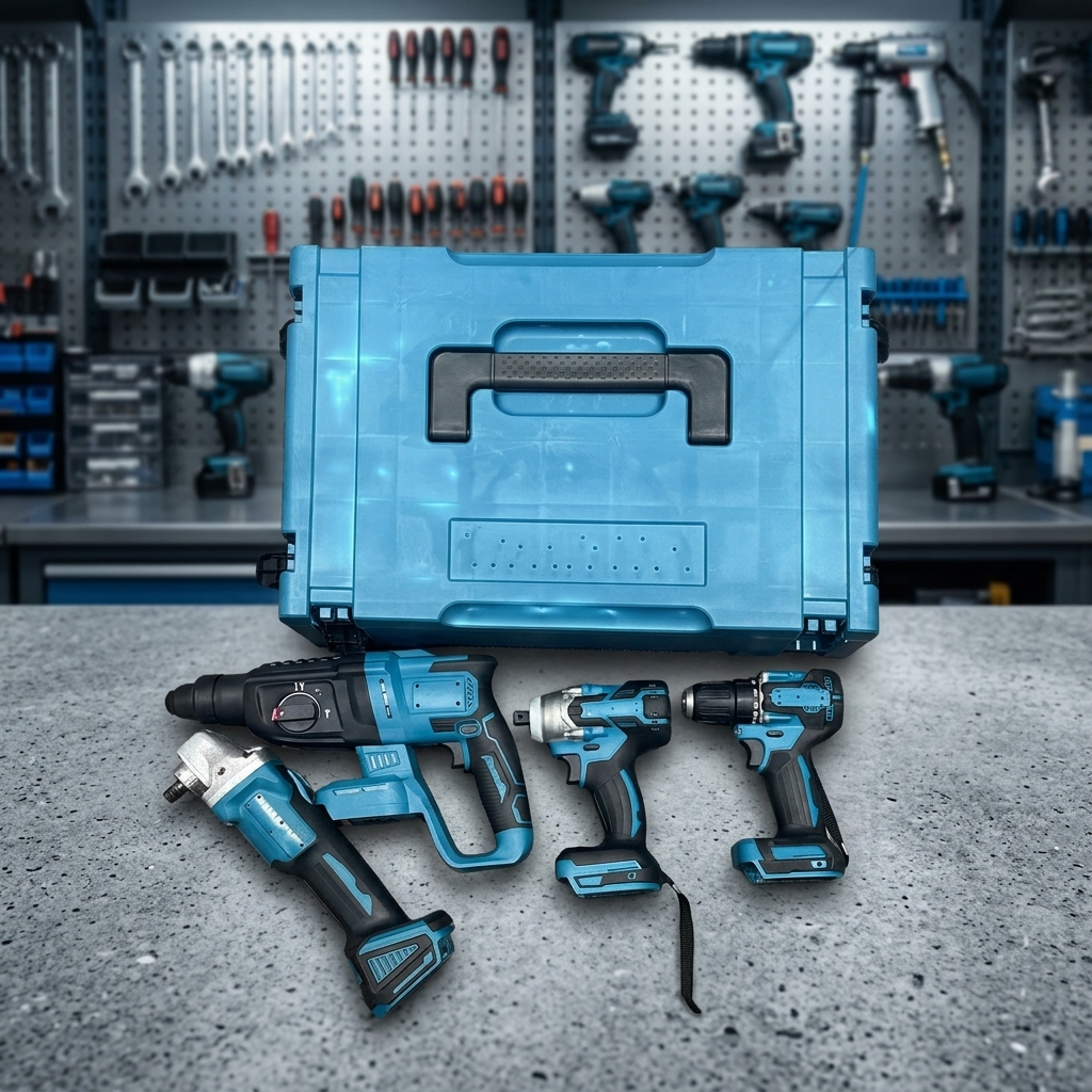Hot Selling Lithium Battery Cordless Power Tool Set for Repair