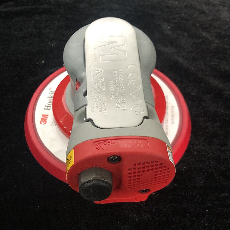 3M 28460 Power Sanders Non-Vacuum Random Orbital Sanding Machine Industrial Woodwork Tool with Pneumatic Motor