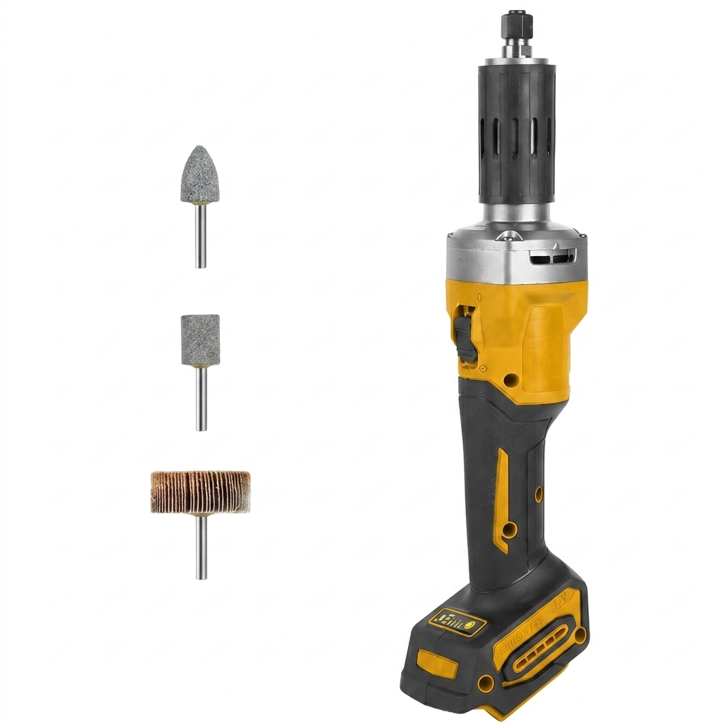 High Quality Cordless Brushless 21v Industrial Grade Lithium Battery Die Grinder