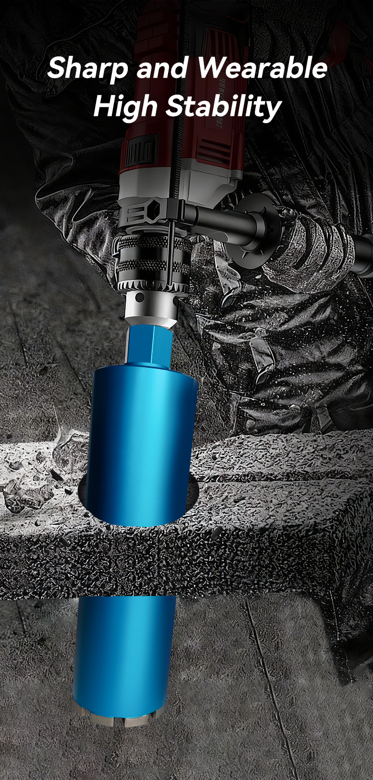 Diamond Core Drill Bit