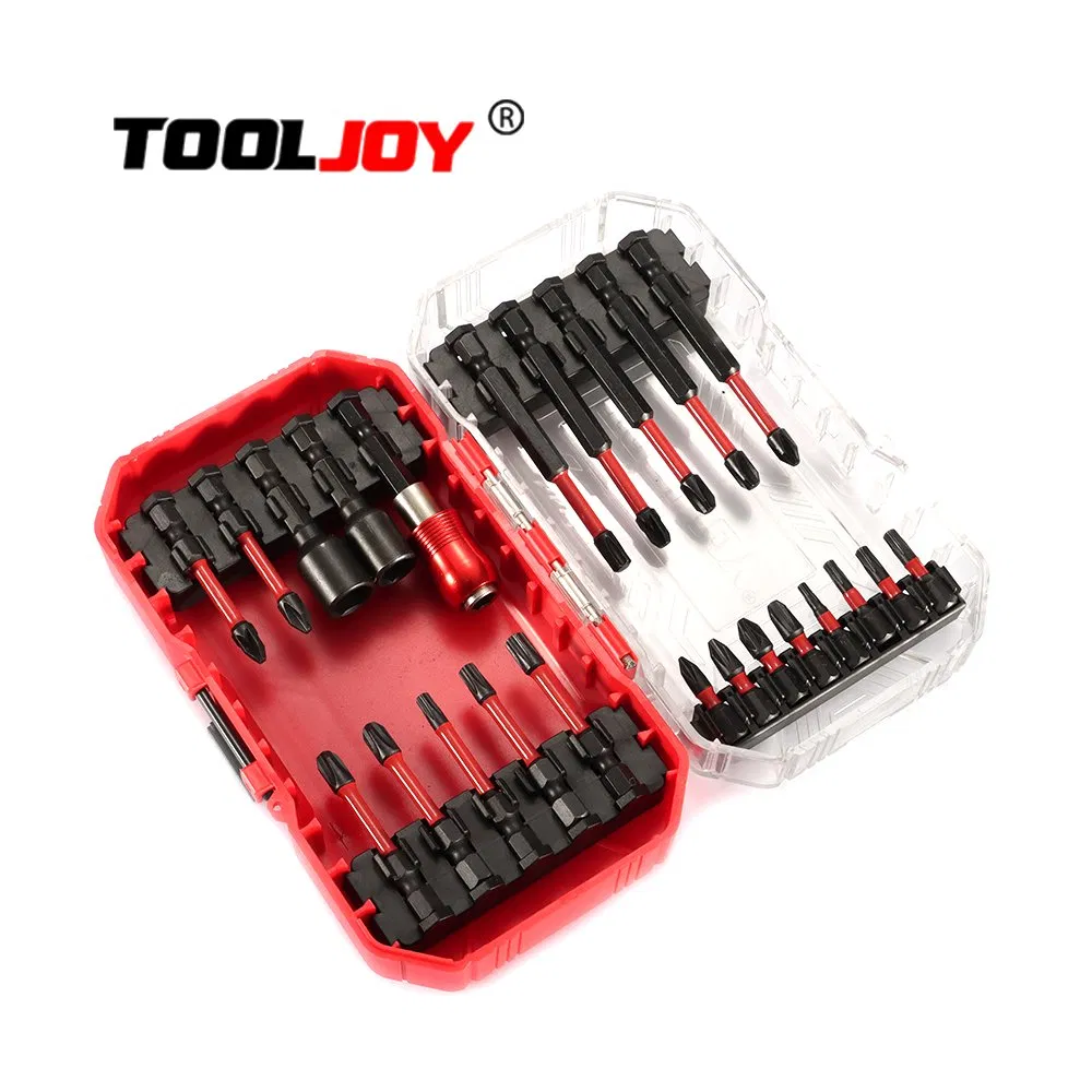 Tooljoy S2 Steel 23PCS Precision Impact Bit Set Portable Screwdriver Bits Sets Electric Pneumatic Power Tool