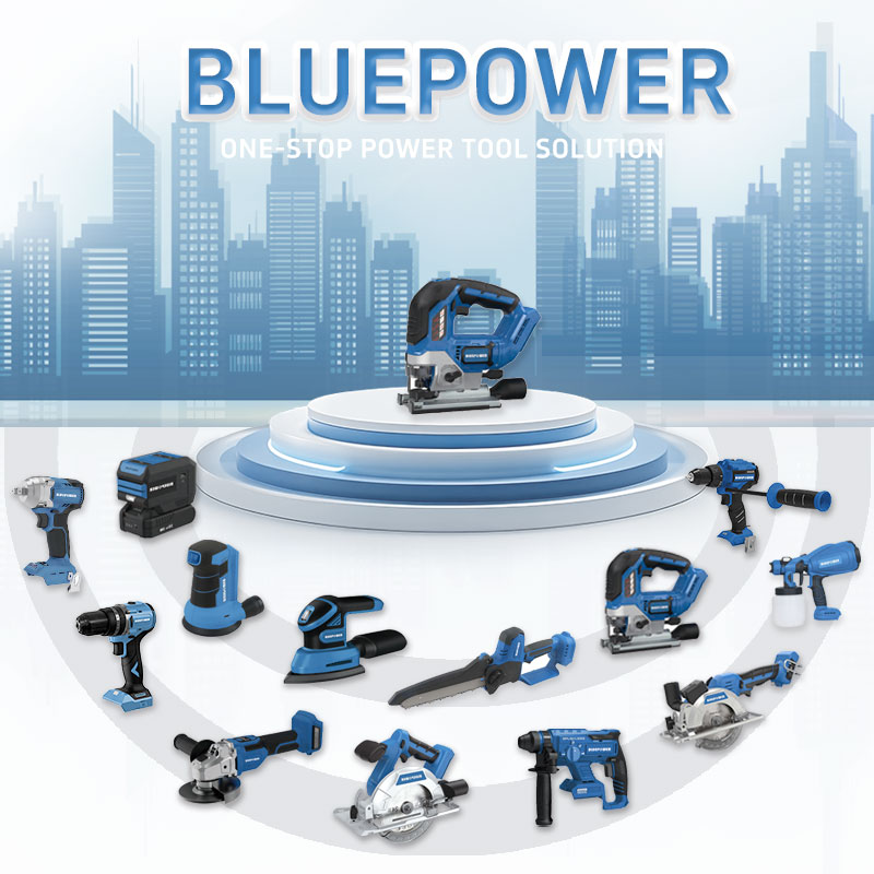 20V Electric Cordless Drill Set Power Tool Combo Kit 1400rpm Chuck Brushed Motor for Woodworking