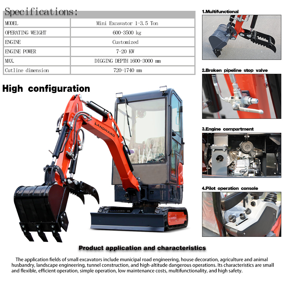 Excavator Part Details 2