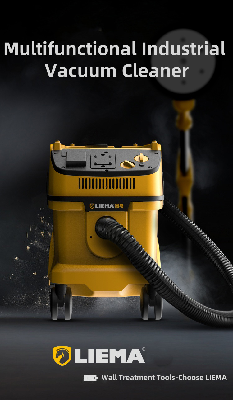 LM-XCQ-42L High Power Automatic Drywall Sanding Vacuum Cleaner Machine With Variable Speed For Home/factory
