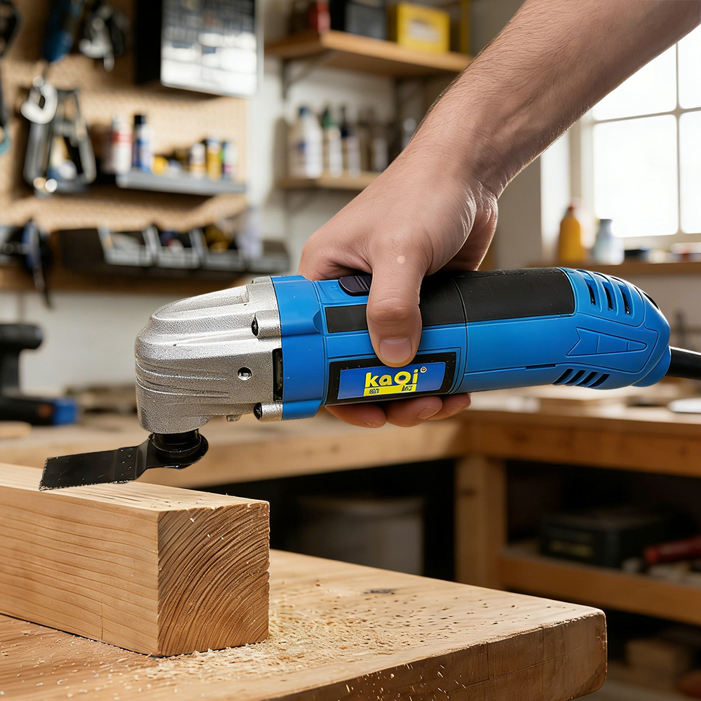 KQ-6300 Electric Multifunctional Oscillating Tool Variable Speed Swing Shovel Wood Cutting for Household Use Wooden Working Tool