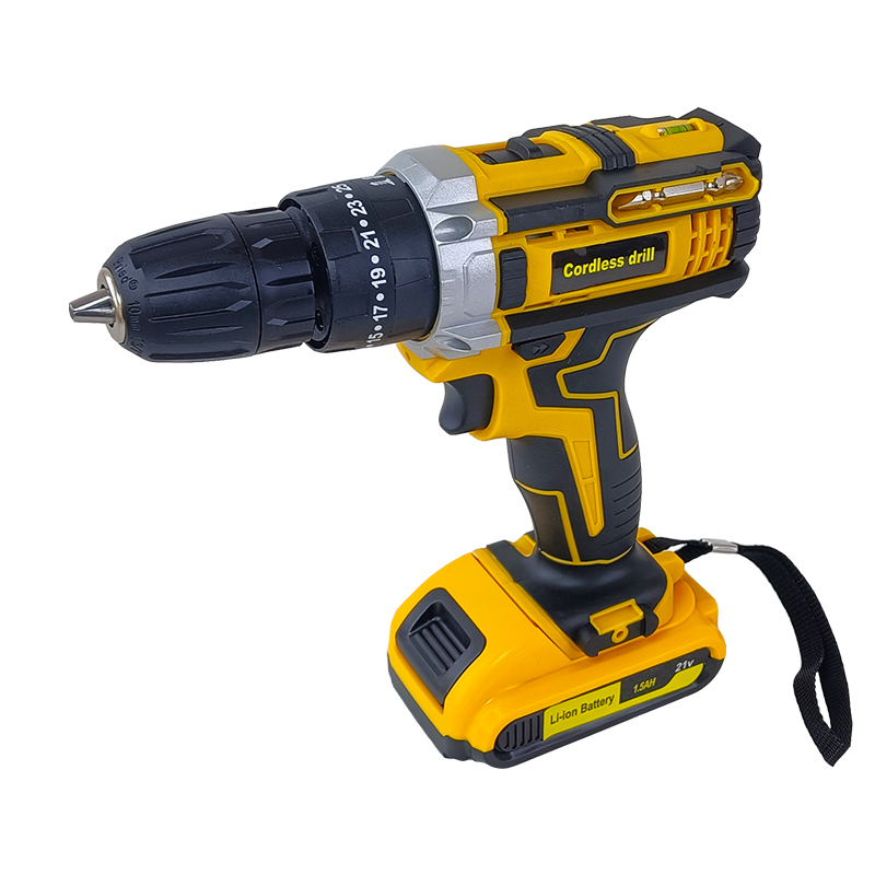 KQ-81800D Cordless Impact Drill 21V Battery Screwdriver For Renovation Furniture Assembly And DIY Projects Household Tools