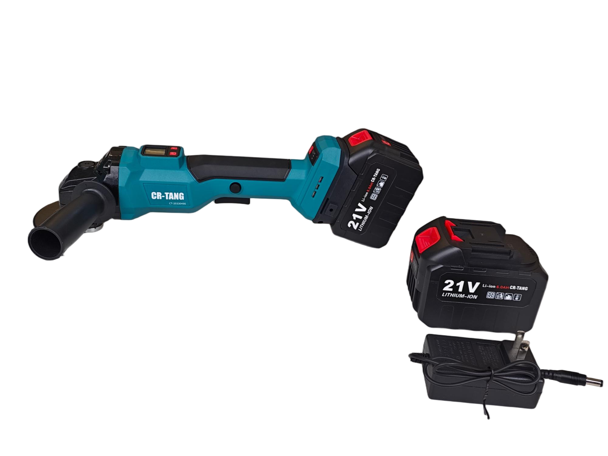 Smart LCD Display Brushless Drill 21V Rechargeable Power Tool for Contractors and DIY detachable auxiliary handle in stock