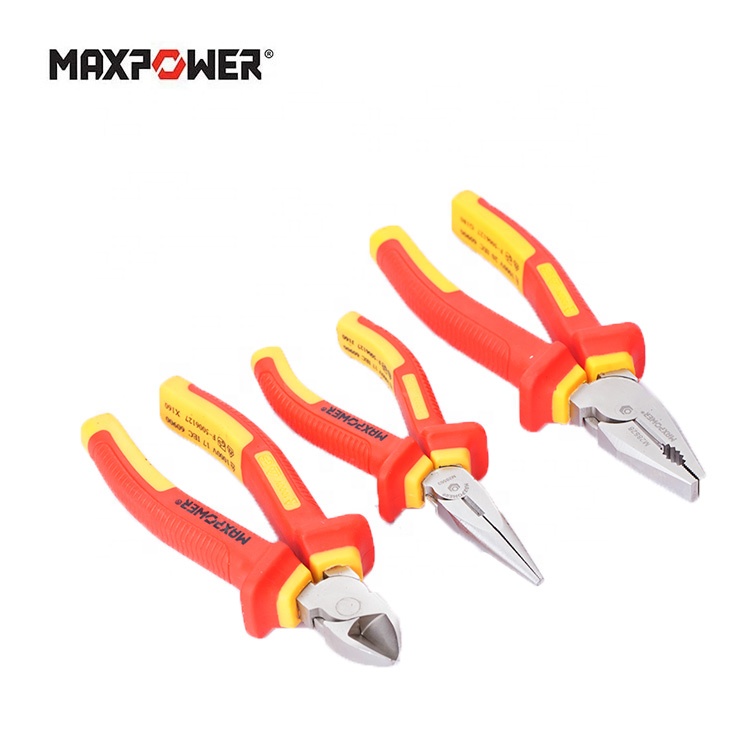 Maxpower Electricians Screwdriver Industrial Tool 1000V 25 Piece VDE Insulated Tool Set With Soft-grip Handles