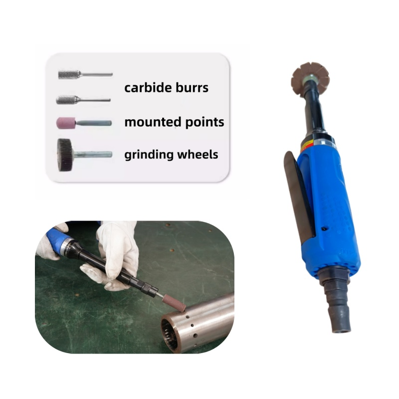 Pneumatic Straight Die Grinder Air Grinding Tool Polishing Sander Machine Power Tools