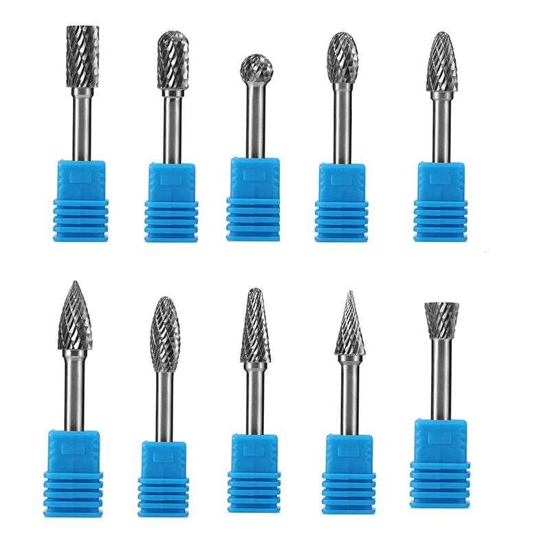 Se Metal Wood Jade Machine Tools Grinding and Polishing Tools for Stone Carbide Cutting Bur Rotary Cutter Tool 6mm Carbide Burr