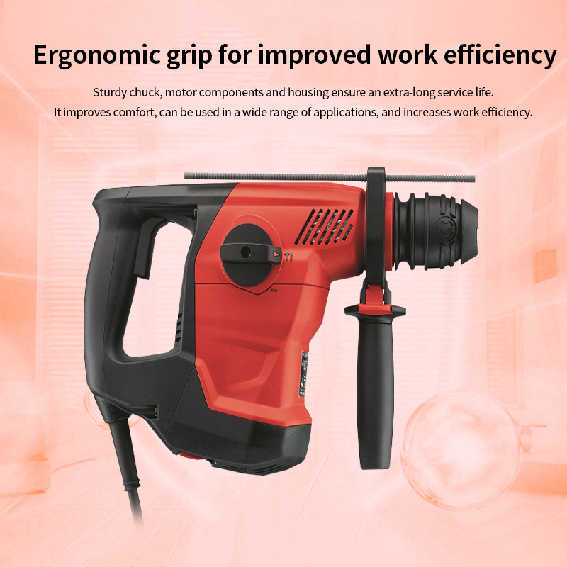 Wholesale Custom Industrial Handheld High Power Electric Hammer Concrete Demolition Rotary Hammer