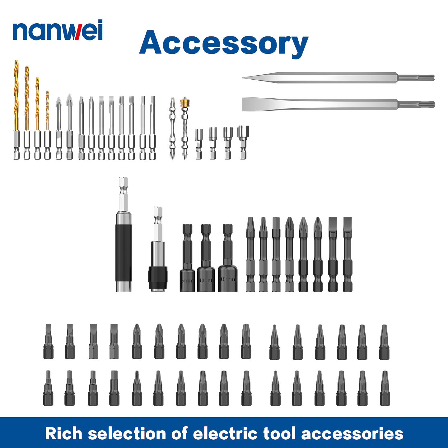 NANWEI Multifunctional Cordless Power Drill Combo Kit Household Tool &amp; Craftsman Mechanic Woodworking Set Battery Source CE
