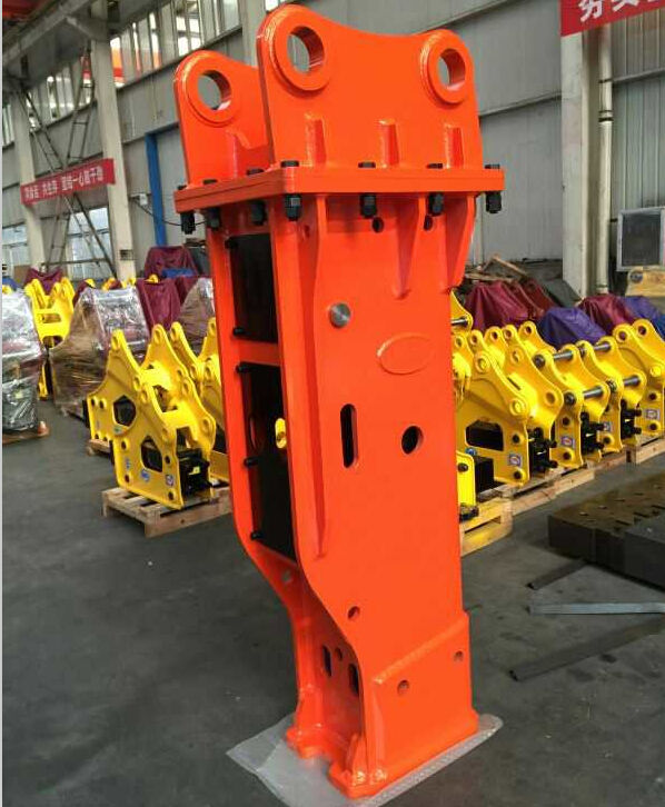 New Hydraulic Breakers Parts Rock Breaker Demolition Hammer With Chisel Drill Machine for Excavators