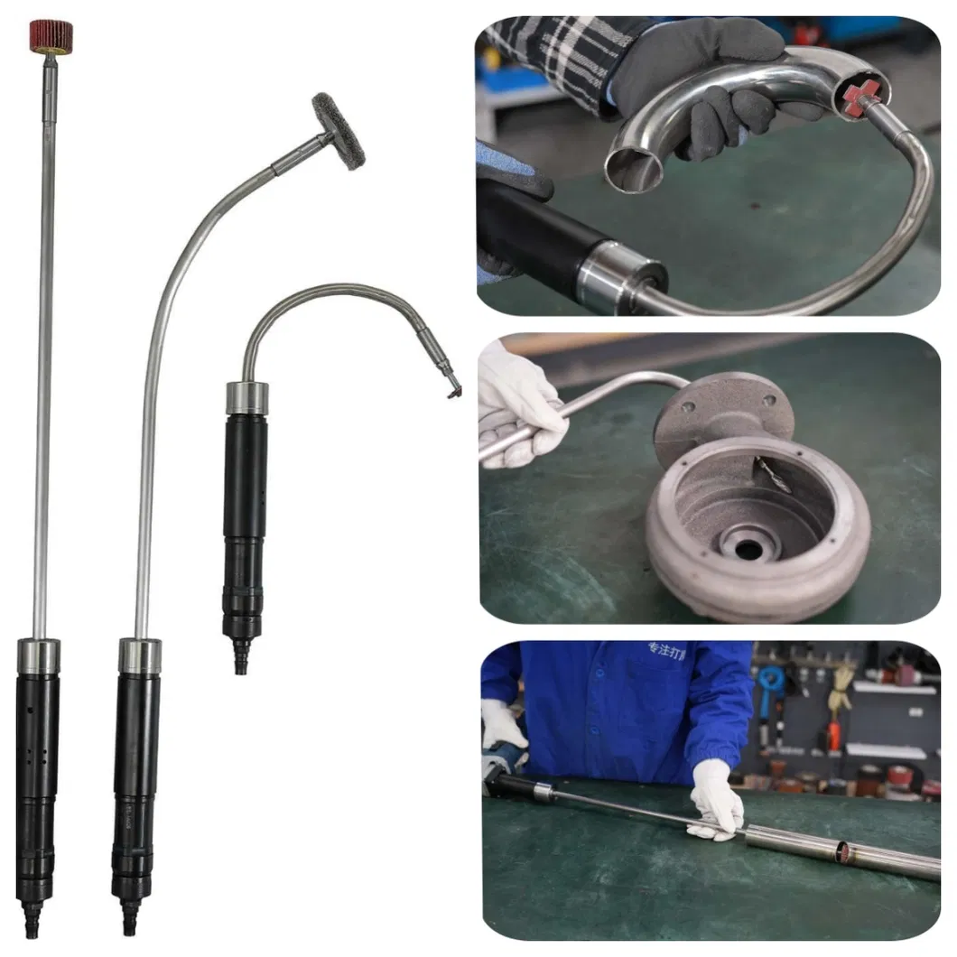 Professional Power Tools Extension Shaft Grinder Pneumatic Sander Tube Pipe Grinding Tool