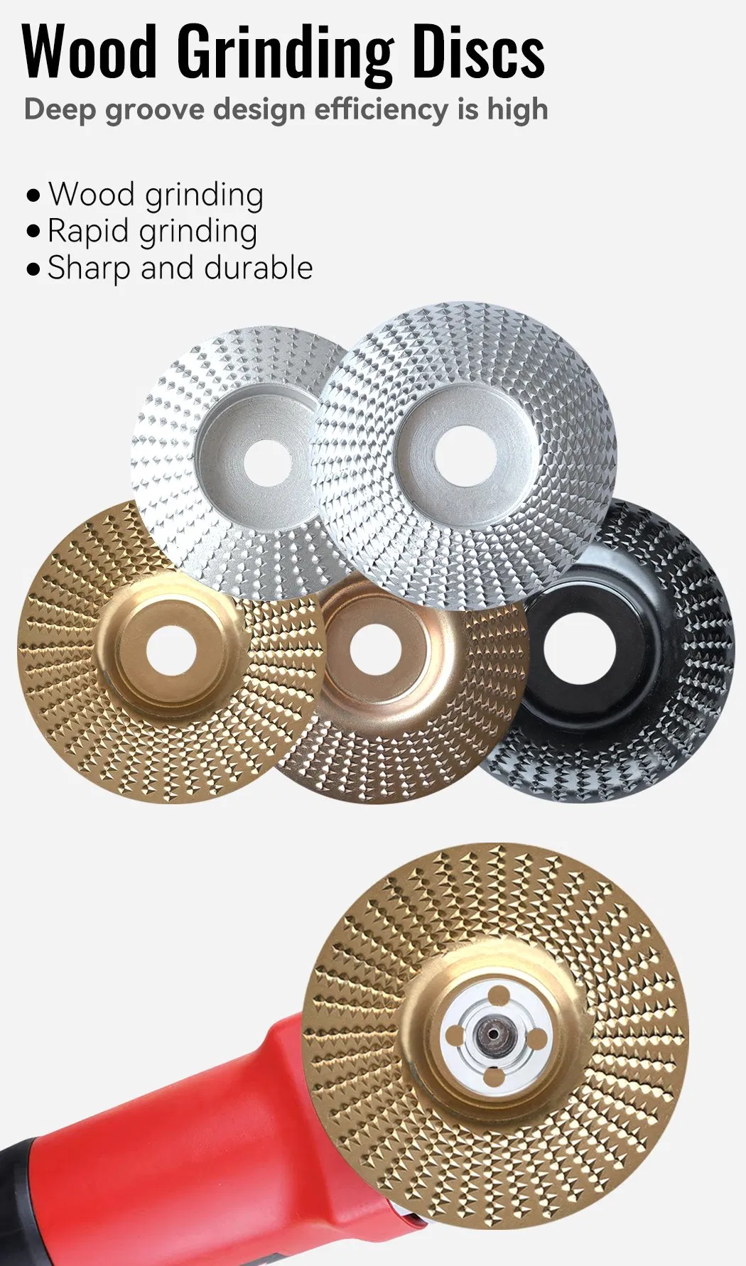 Stump Grinding Tools for Wood Cutting Shaping Carving Sanding and Polishing