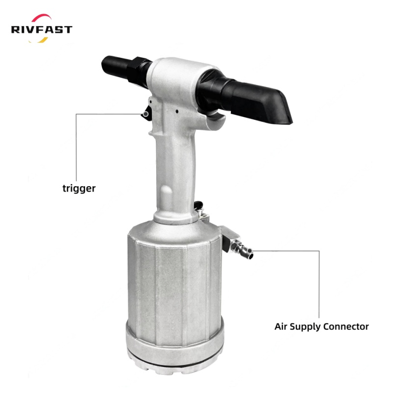 Factory Made 17mm Stroke Air Lockbolt Rivet Tools Power Pneumatic Rivet Tools Hydraulic Air Riveter