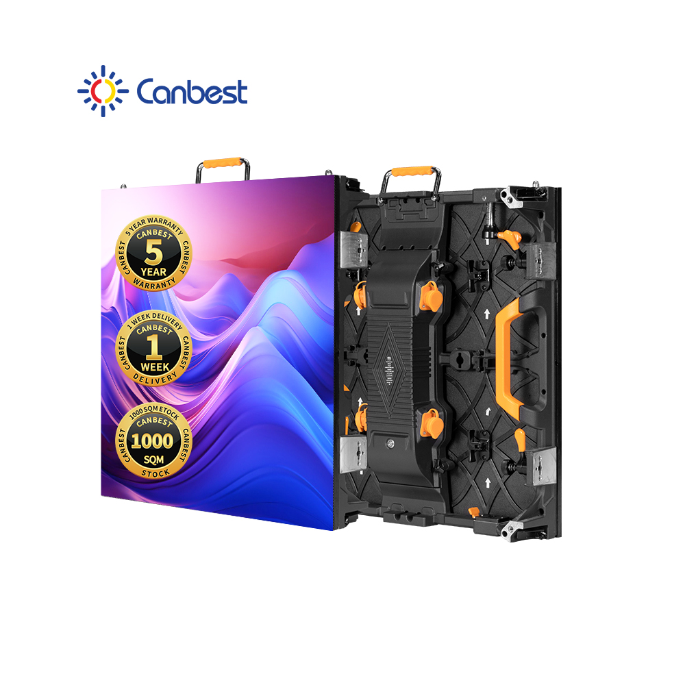 Canbest Rx Series P3.91 3.91Mm 4000X3000Mm 13X9.84Ft Outdoor Rental Events Led Video Wall Display Screen In Italy