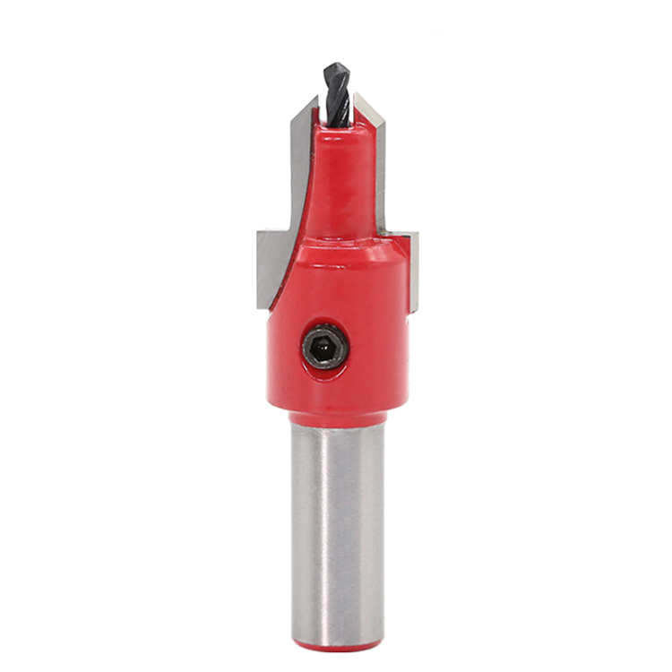 Two Steps Boring Drill Bits 3 4mm with Carbide Cutter Countersink Drill Bit Diameter 10mm 17mm Wood Screw Hole Opener