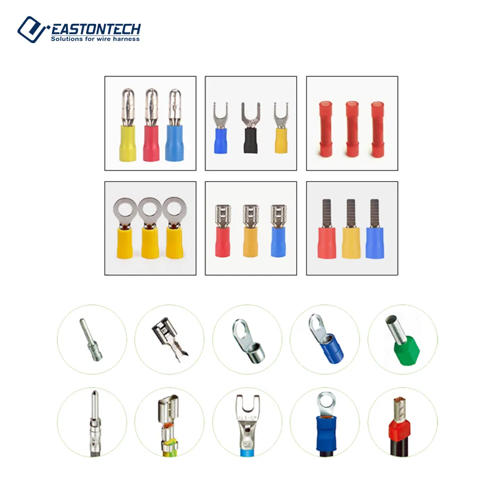 Eastontech Air Power Fek-20m 2.0t Multi-Functional Pneumatic Ferrules or Males or Females Receptacles Terminal Crimper Tool