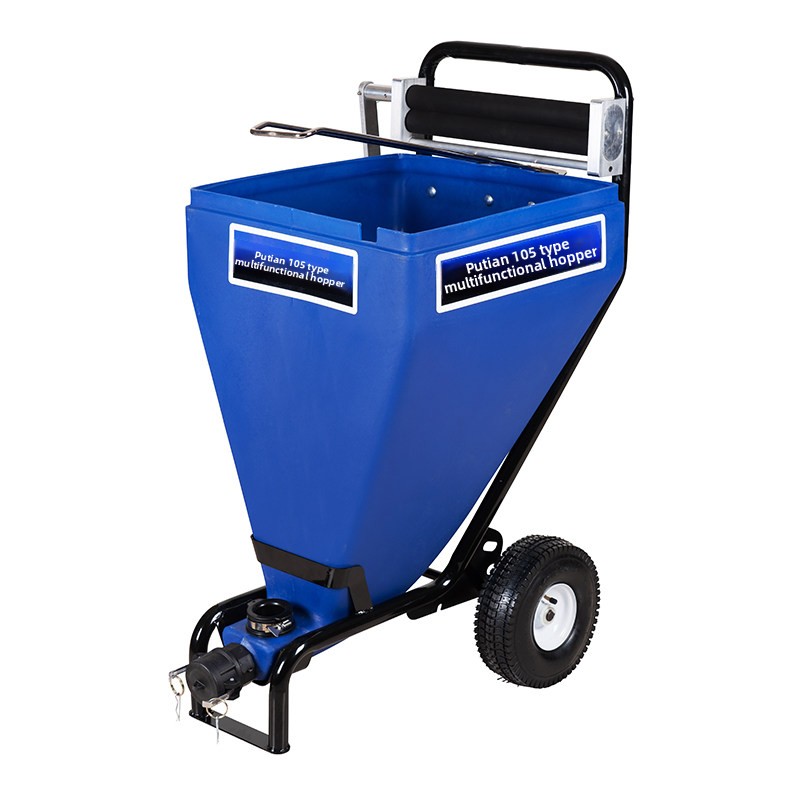Putian 105 Type Mortar Spraying Machine Cement Mortar Grouting Interior/Exterior Wall Plastering Roughening Machine Hopper