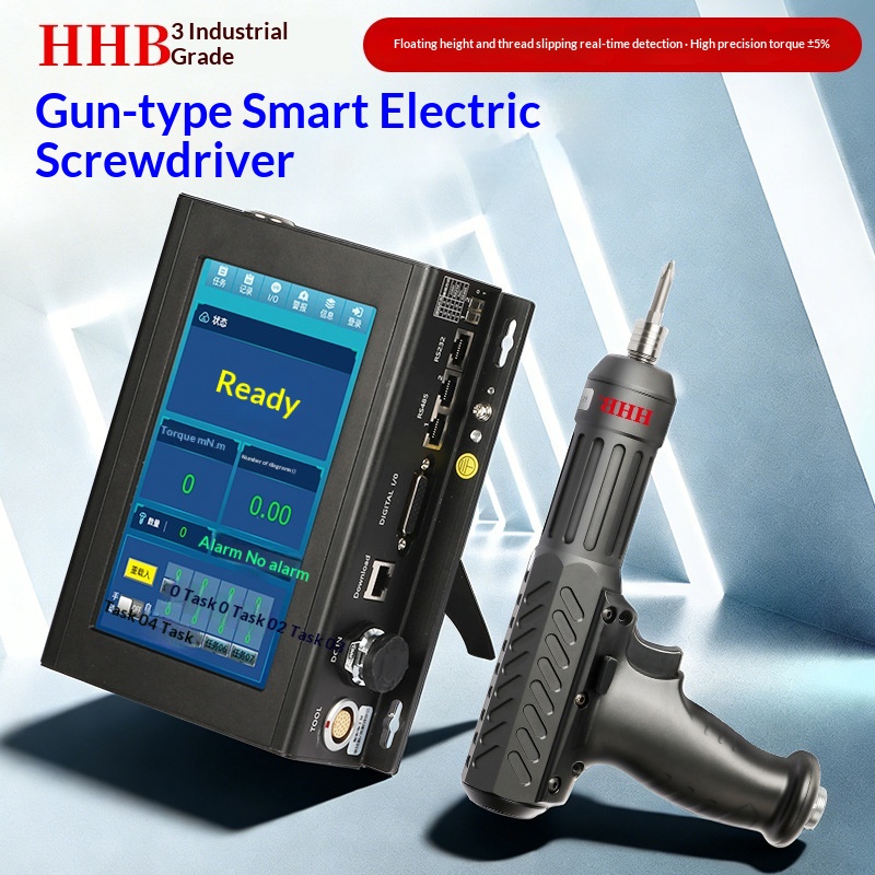 Good Partner Gun-Type Smart Electric Screwdriver Industrial Grade High Precision 5% Electronic Torque Adjustment Data Upload
