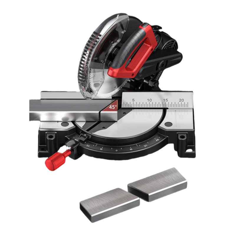 Portable Sawmill Industrial Aluminum Cutting Power Mitre Saw Machine Sliding Miter Saw Copper Motor Wood Cutter Circular Saw