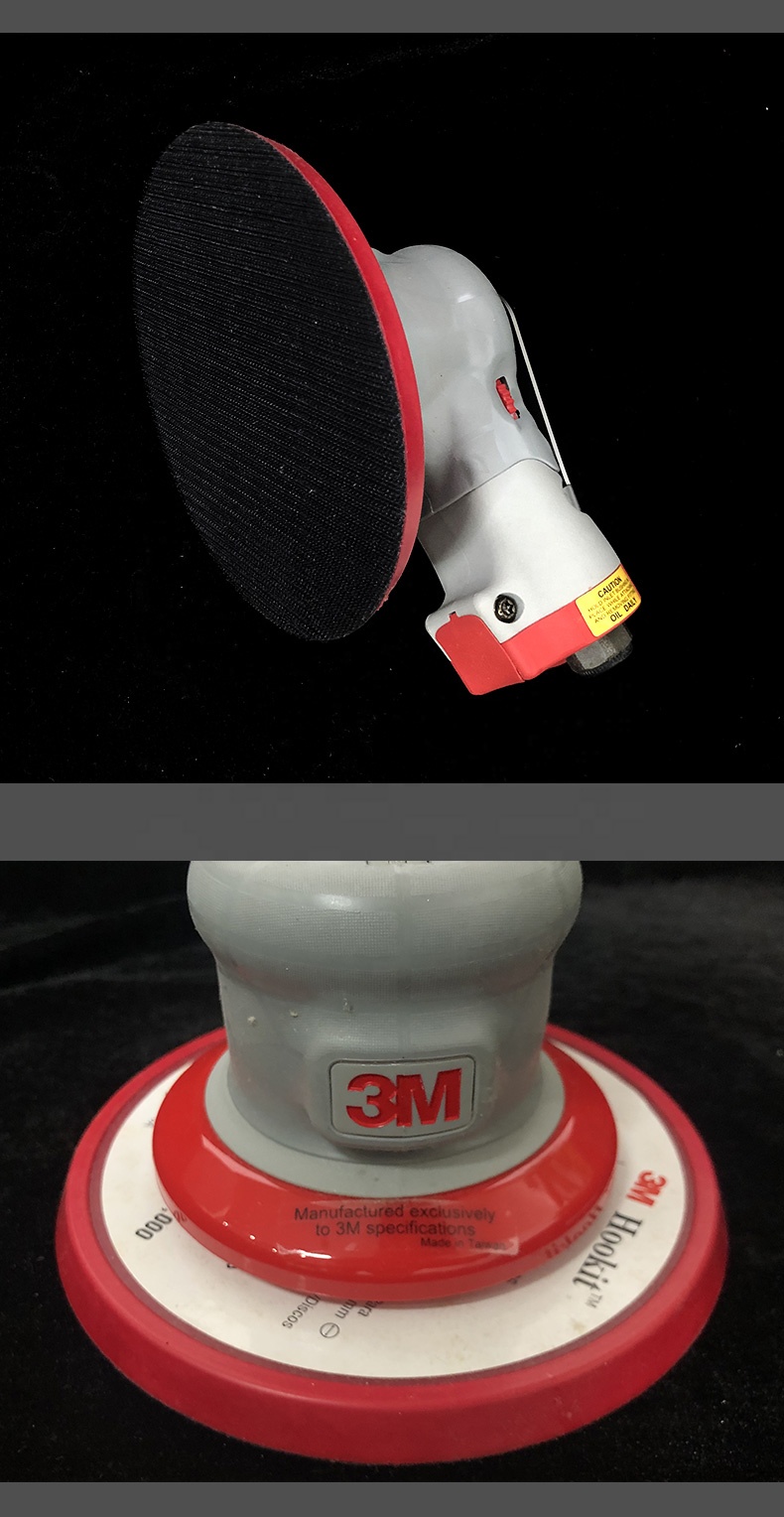 3M 28460 Power Sanders Non-Vacuum Random Orbital Sanding Machine Industrial Woodwork Tool with Pneumatic Motor