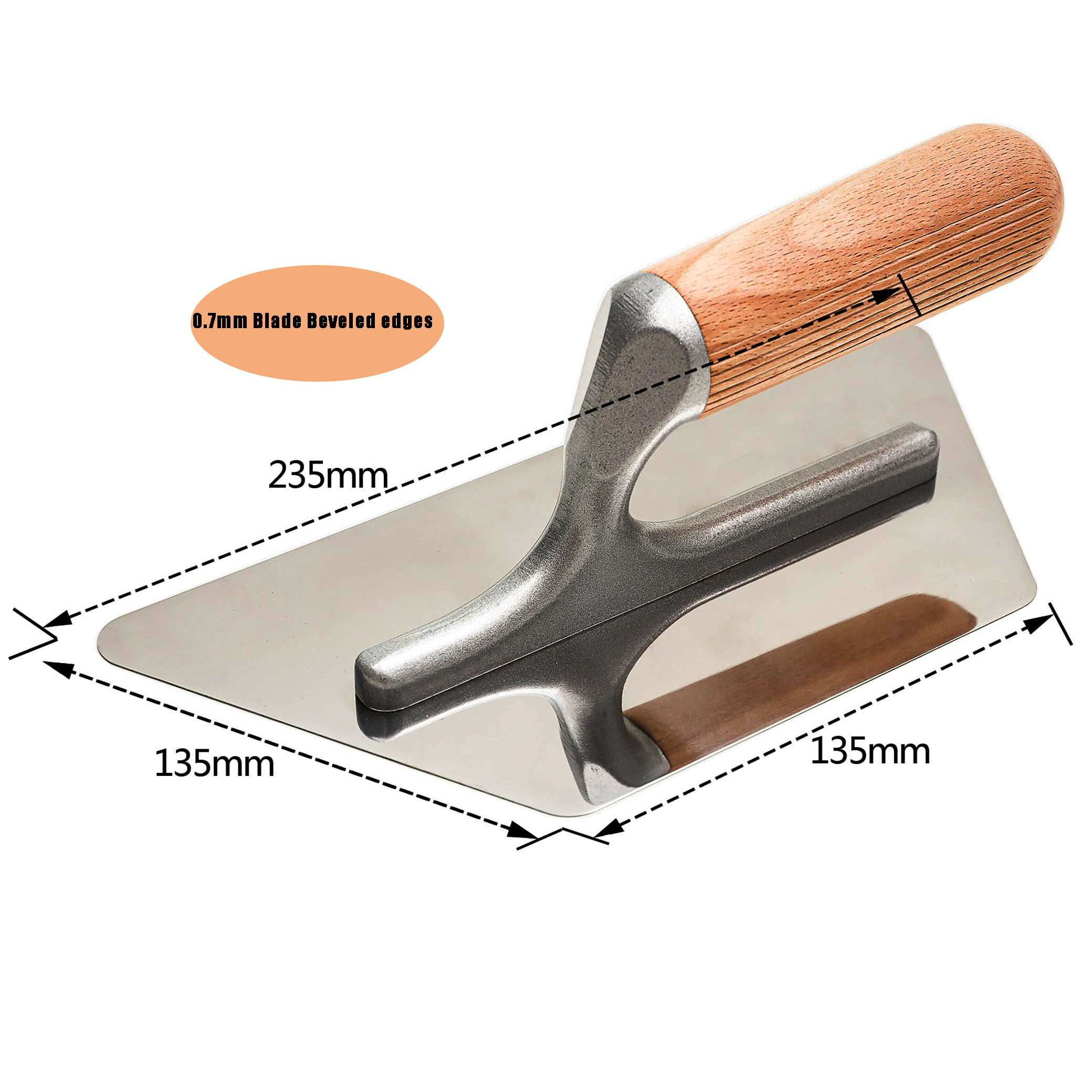 Stainless Steel Trowel Feature 4