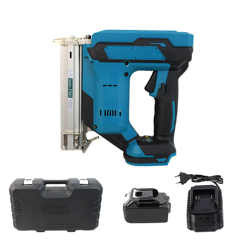 Industrial DIY Woodworking Tool High-Power F30 Iron Nail Gun Cordless Brushless Motor 2.0AH Portable Nail Machine 1 Year