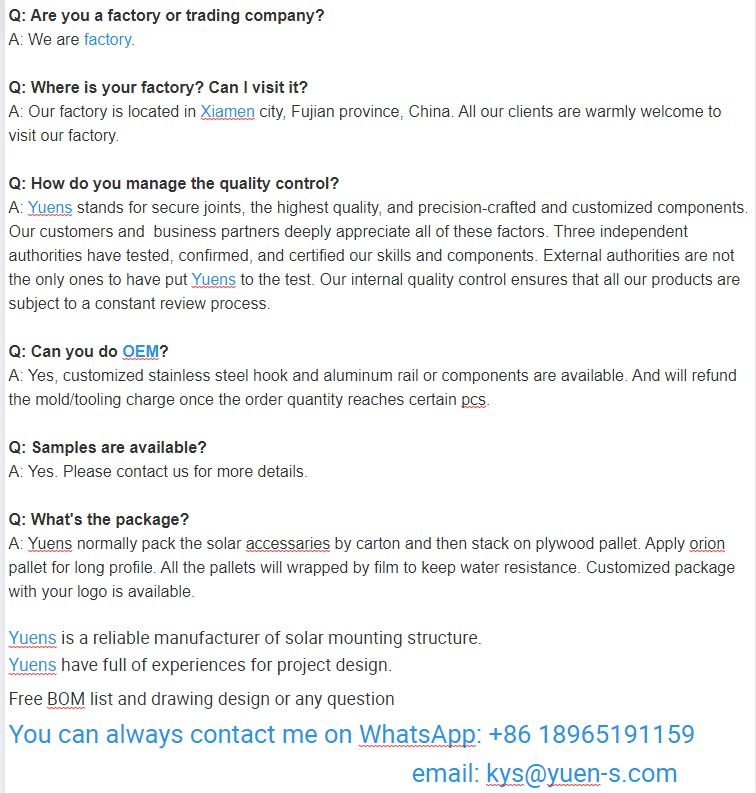 FAQ Overview