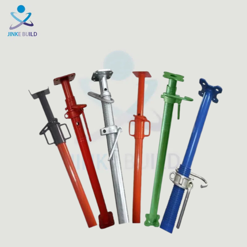 Manufacturer Scaffolding Shoring Prop Cup-Type Heavy Duty Adjustable Shoring Posts Galvanized Steel Props Scaffolding
