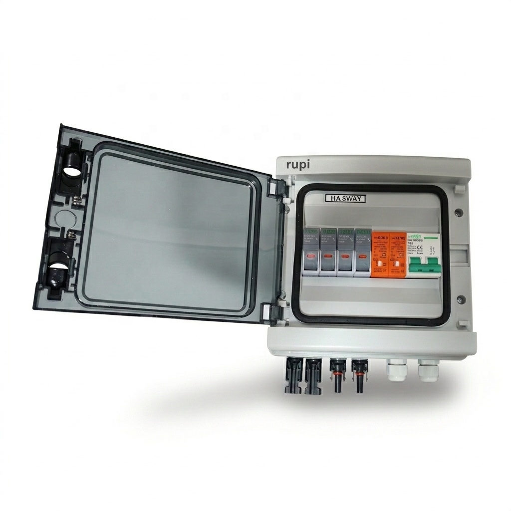 New Energy HA-8 RUIPEIN IP65 Photovoltaic Combiner Power Distribution Equipment Tsolar Breaker Box Ac Dc Assembly