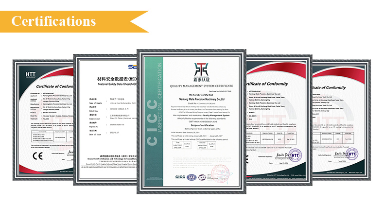 Quality Certificate