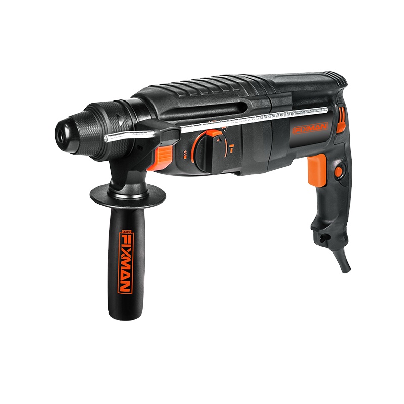 FIXMAN Hot Sale 800W 26mm Electric Power Impact Machine Rotary Hammer Drills Concrete