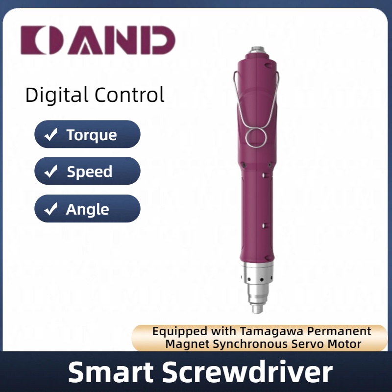 Aierte DC90W Handheld Industrial Precision Servo Intelligent Electric Screwdriver Brushless Motor 110-220V High Torque Accuracy