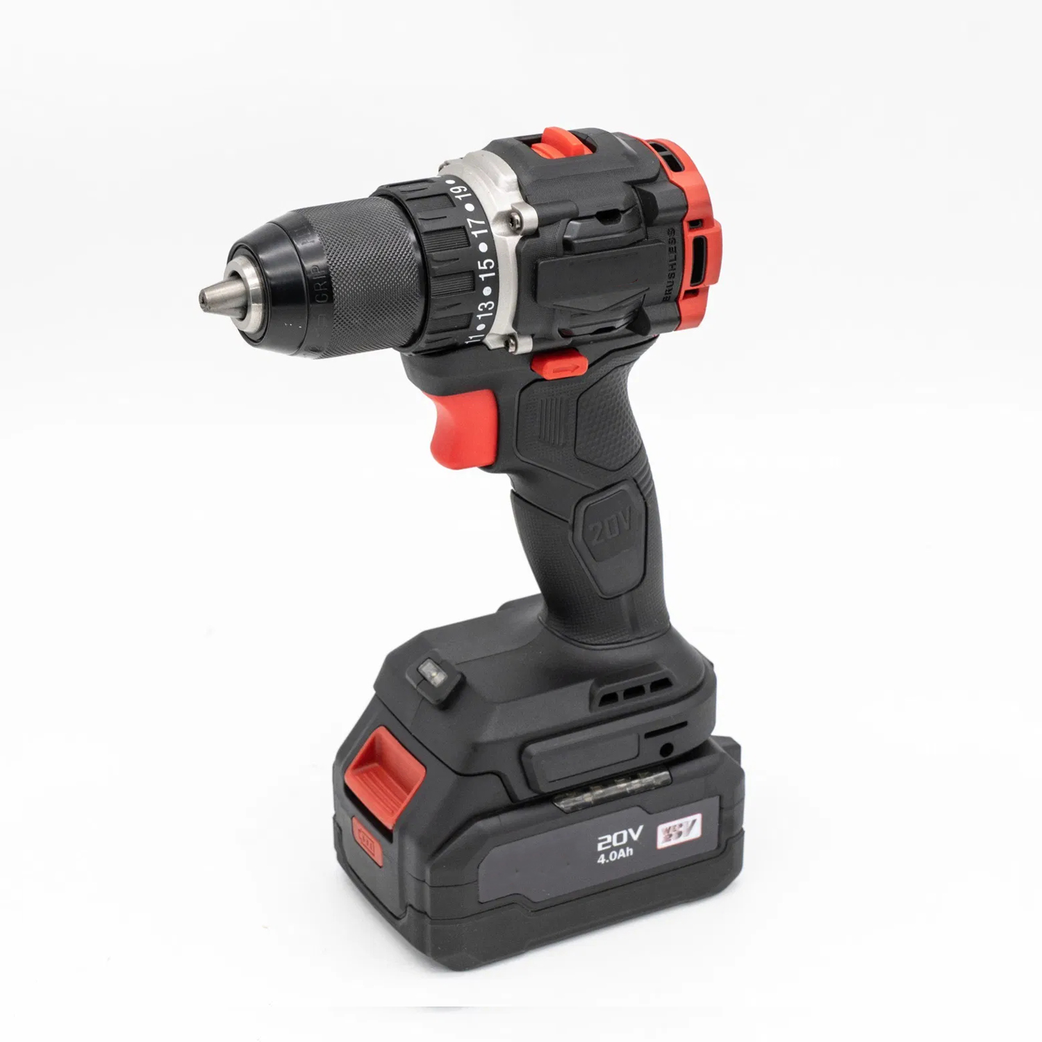 Factory Sell 21v Electric Cordless Brushless Drill Machine Lithium Battery Variable Speed Power Tool Set Tool Kits